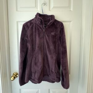 Purple North Face Fleece